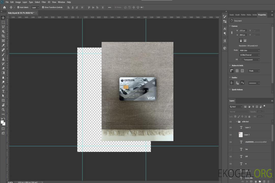 Russie Sberbank visa carte de crédit gris photolook avant template Russie Sberbank visa carte de crédit gris photolook avant template